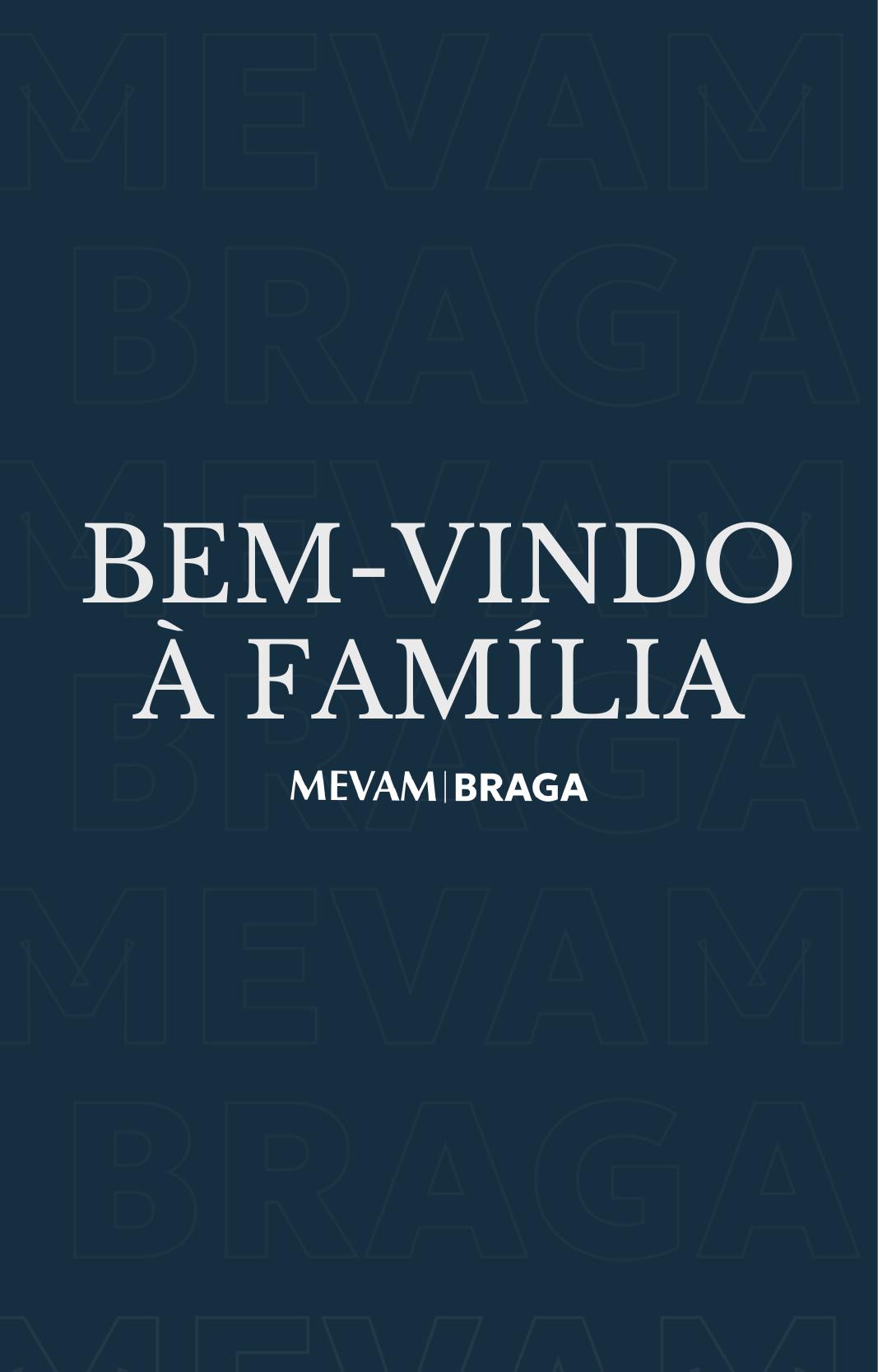 Capa do livreto Bem-vindo à Família